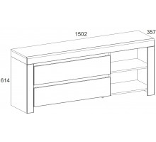 Тумба под телевизор Таурус RTV 2S2N Тумба под телевизор Таурус RTV 2S2N