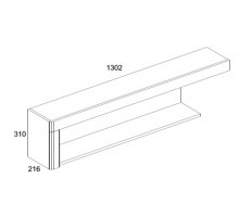 Полка навесная Torino