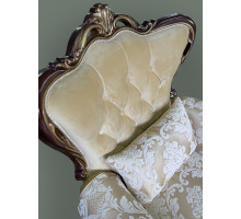 Кресло Лорена (темный орех, калифорния айвори)