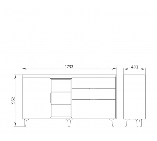 Гостиная Модена Металл Лунный Камень/Жемчуг