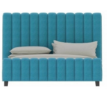 Двуспальная кровать Гомер MUR-IK-GOMER с мягкой спинкой