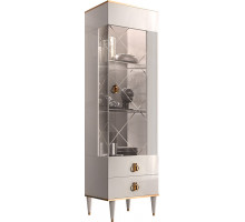 Шкаф витрина Rimini Solo РМВ1-1С (s) правый (слоновая кость) Шкаф витрина Rimini Solo РМВ1-1С (s) правый (слоновая кость)