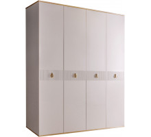 Четырехстворчатый шкаф для одежды Rimini Solo РМШ2/4 (s) (слоновая кость) Четырехстворчатый шкаф для одежды Rimini Solo РМШ2/4 (s) (слоновая кость)