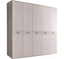 Пятистворчатый шкаф для одежды Rimini Solo РМШ2/5 (s) (слоновая кость) Пятистворчатый шкаф для одежды Rimini Solo РМШ2/5 (s) (слоновая кость)