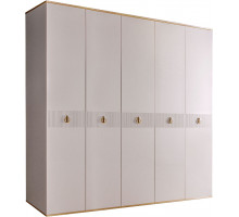 Пятистворчатый шкаф для одежды Rimini Solo РМШ2/5 (s) (слоновая кость) Пятистворчатый шкаф для одежды Rimini Solo РМШ2/5 (s) (слоновая кость)