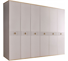 Шестистворчатый шкаф для одежды  Rimini Solo РМШ2/6 (s) (слоновая кость) Шестистворчатый шкаф для одежды  Rimini Solo РМШ2/6 (s) (слоновая кость)