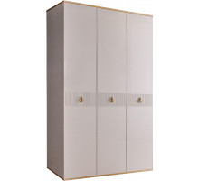 Трехстворчатый шкаф для одежды  Rimini Solo РМШ2/3 (s) (слоновая кость) Трехстворчатый шкаф для одежды  Rimini Solo РМШ2/3 (s) (слоновая кость)