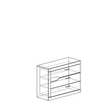 Комод для белья Ронда 311